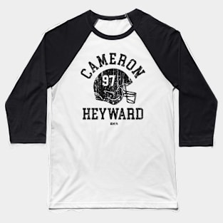 Cameron Heyward Pittsburgh Helmet Font Baseball T-Shirt